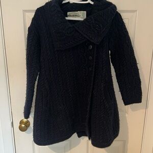 Made in Ireland merino wool cardigan